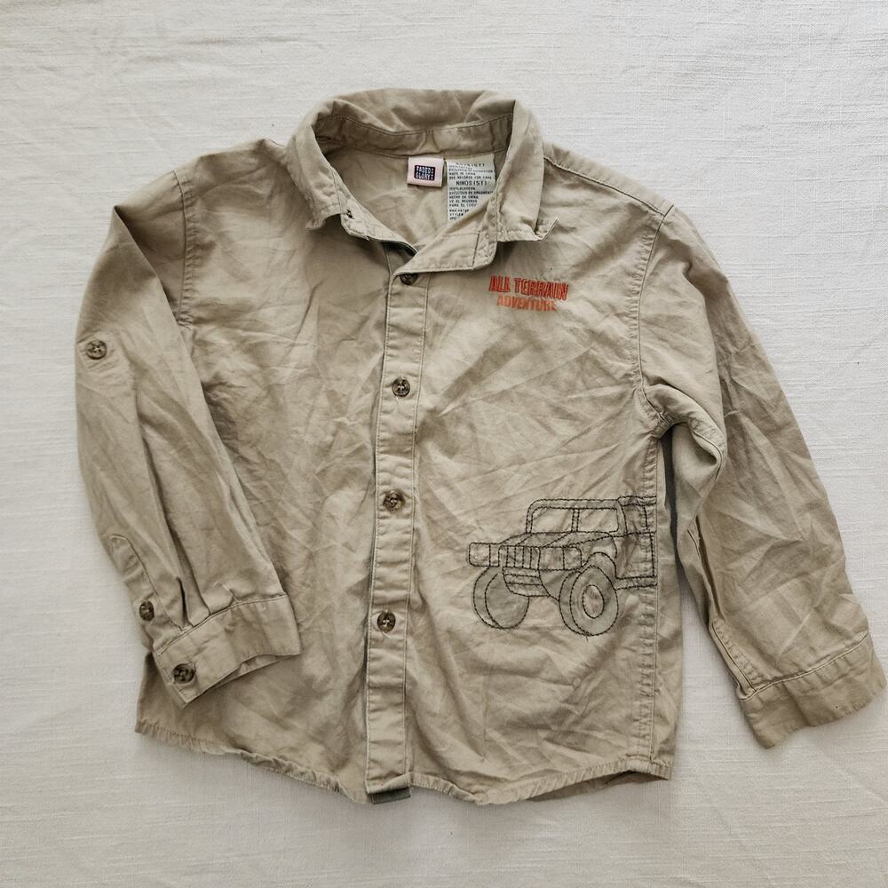 Older All Terrain Adventure Buttondown Shirt 5t